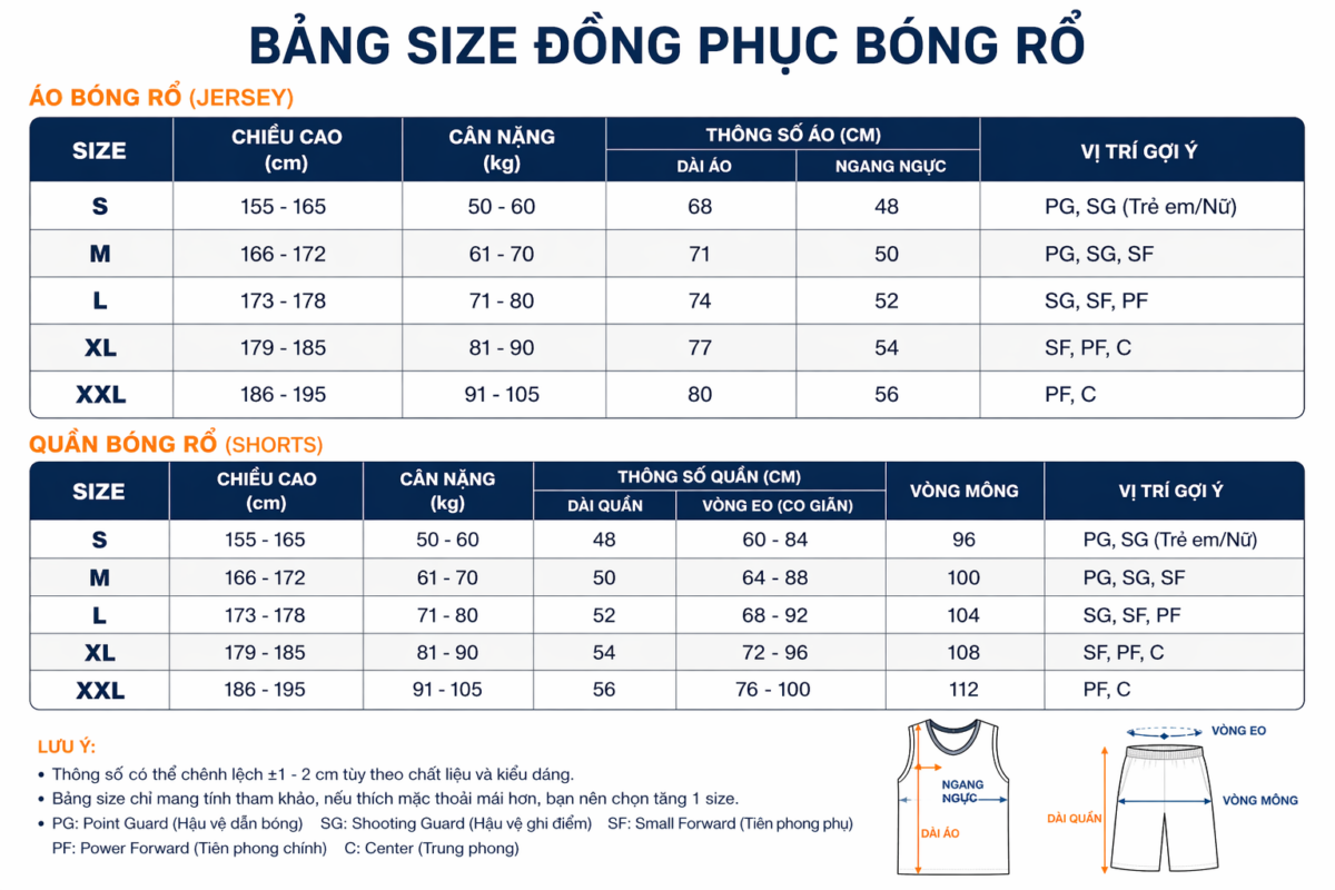 size_ao_dong_phuc_bong_ro